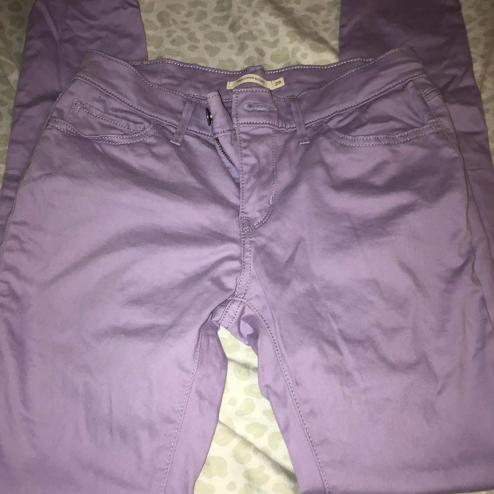Levi's Women's Skinny Jeans in Lavender